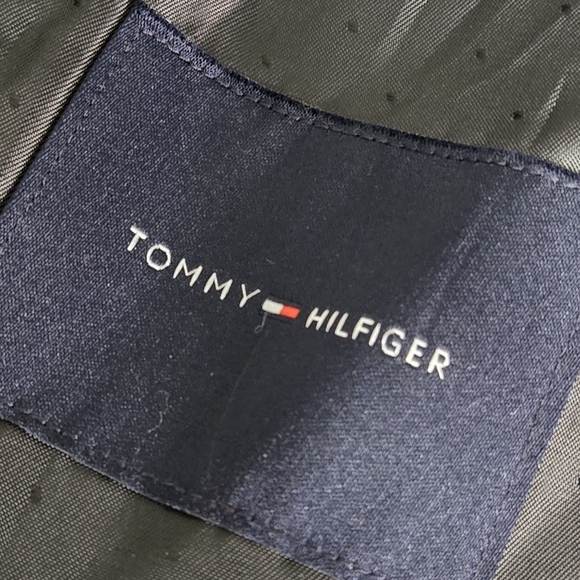 Tommy Hilfiger Men's Gray 55% Wool/37% polyester R46 Blazer Rn47338 - Picture 14 of 16